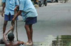 Manual scavenging: Two arrested